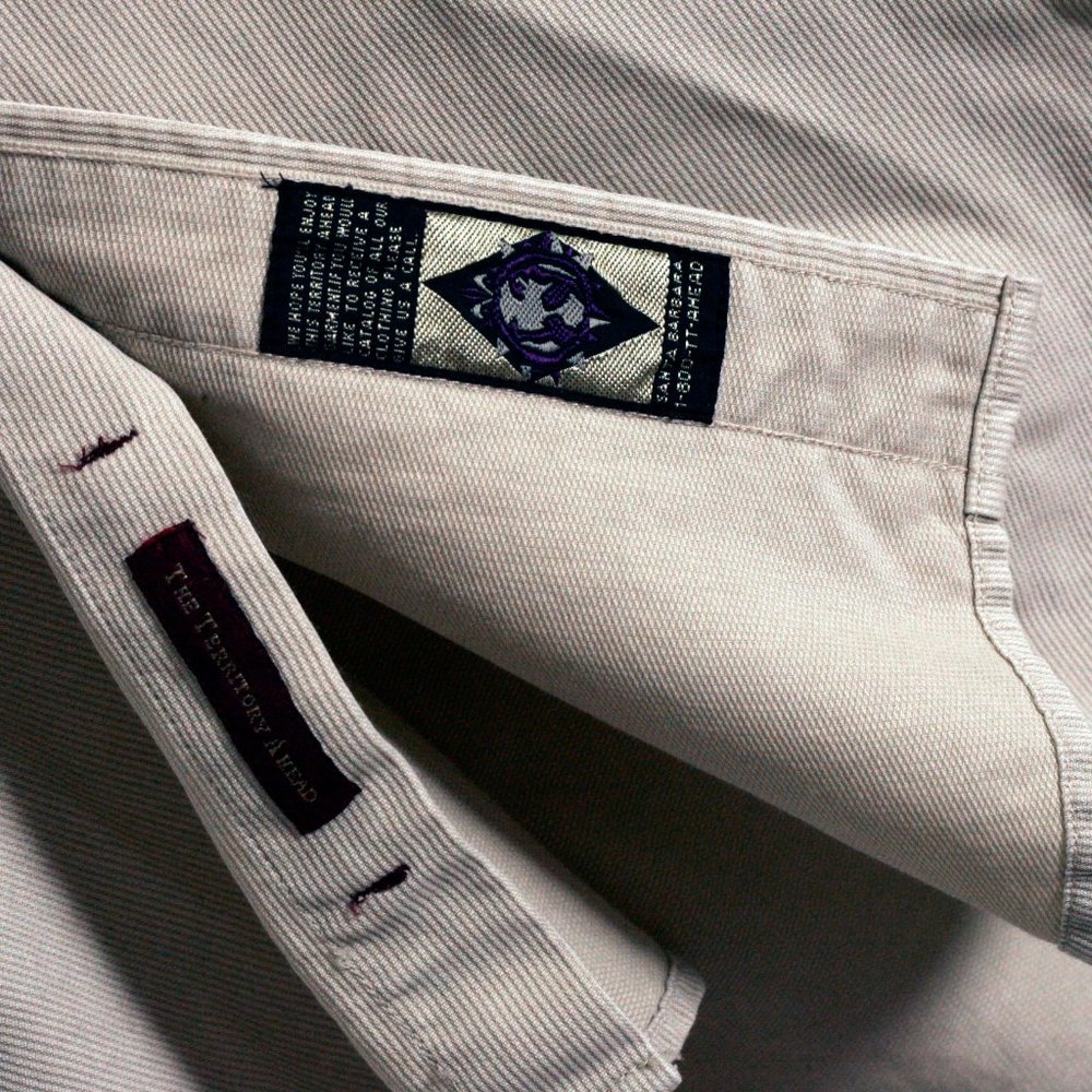 The Territory Ahead Vintage Button Down Silk M - Picture 8 of 12